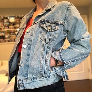 vintage levi’s denim jacket